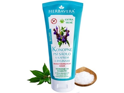 HERBAVERA konopné psí sádlo 200 ml