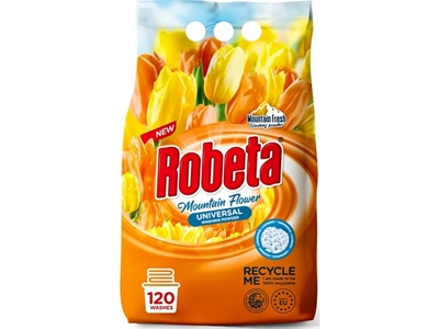 ROBETA NEW univerzální prací prášek 9 kg, 120 PD