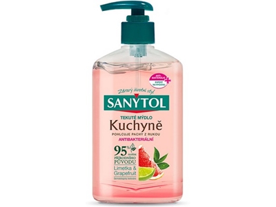 SANYTOL antibakteriální tekuté mýdlo do kuchyně 250 ml
