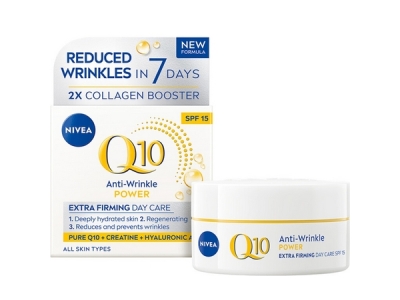 NIVEA Q10 denní krém proti vráskám OF15   50 ml