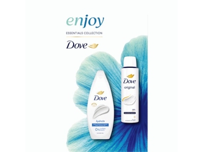 DOVE dárková kazeta  HYDRATE (DEO+SG)                                                                                                                                                                                                                     