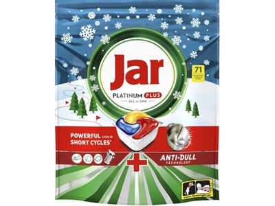 JAR  kapsle do myčky PLATINUM Plus  71ks zimní edice