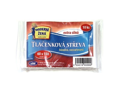 STŘEVA tlačenková 6 x 55 cm, 10 ks 