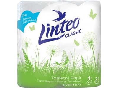 TOALETNÍ papír Linteo Classic 2vrstvý 1 role Prodej pouze po balení