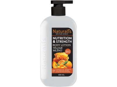 NATURALIS tělové mléko Nutrion + Strength 400 ml