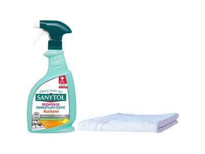 SET SANYTOL Profesionál čistič kuchyně 750 ml (12 ks karton)                                                                                                                                                                                              