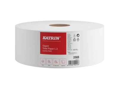 KATRIN Plus Gigant 280 mm, 2vrstvý, celulóza 250 m 1 role Prodej pouze po balení (2566)
