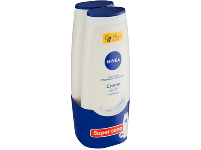 NIVEA SG Creme soft 2 x 500 ml