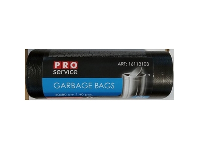 SÁČKY do koše Pro service 21 mik 60 l  40 ks