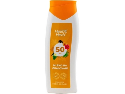HELIOS Herb mléko na opalování OF 50  200 ml