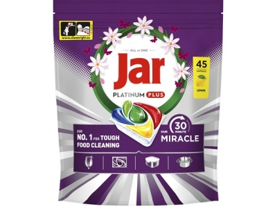 JAR tablety do myčky krátký program 30 min  45 ks