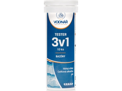 VODNÁŘ Tester 3v1  10 ks