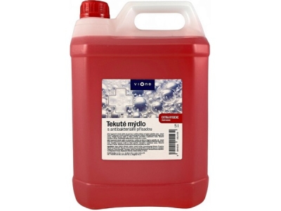 VIONE tekuté mýdlo Extra Hygiene antibakteriální červené 5 l