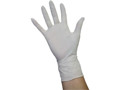 RUKAVICE latexové bez pudru ASAP 100 ks  vel. L