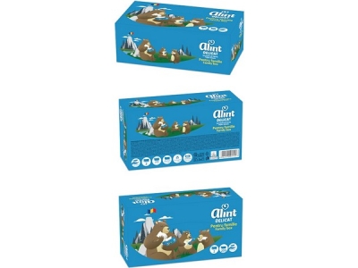 KAPESNÍČKY kosmetické Alint 2vrstvé 100 % celulóza 200 ks  (3208200)