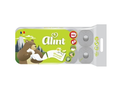 Toaletní papír ALINT Practic Chamomile 3vrstvý 100 % celulóza 10 ks. (1326010)