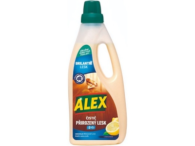 ALEX čistič extra lesk 2v1 dřevo 750 ml