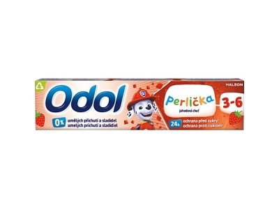 ODOL Perlička zubní pasta pro děti Jahoda 50 ml