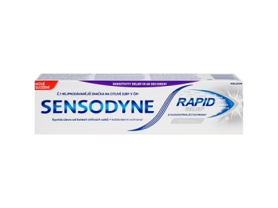 SENSODYNE Rapid  Whitening  Sensitivity  zubní pasta 75 ml