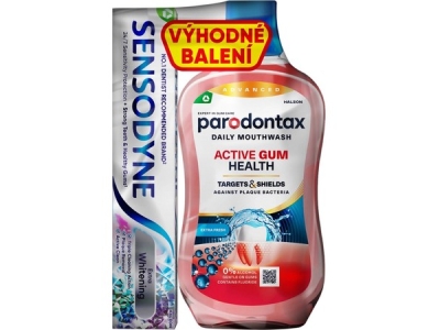 PARODONTAX ústní voda  Extra Fresh 500 ml + ZP Sensodyne