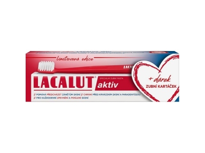 LACALUT ZP  Aktiv 75ml + ZK zdarma