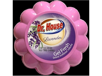 Osvežovač vzduchu  gel  Levandule  150g   Dr.House
