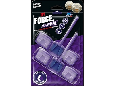 FORCE DYNAMIC  WC  závěs  barvící vodu  LEVANDULE 2 x 45 g