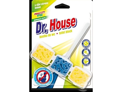 ZÁVĚS Dr.House  WC blistr vůně citronu  45 g