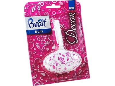 BRAIT DECOR WC blistr  vůně ovoce  40 g