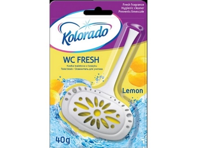 KOLORADO WC kostka fresh  LEMON  SCENT  40 g