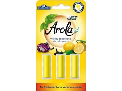 AROLA voňka do vysavače  3 ks  Citronová vůně 