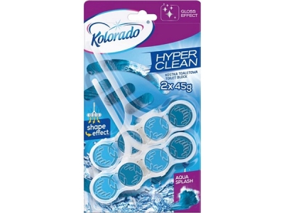 KOLORADO WC block  AQUA SPLASH  2 x 45 g