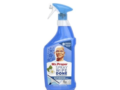 MR.PROPER sprey WIPE DONE koupelny,sprch.kouty 800ml NOVINKA