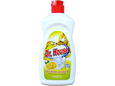 Dr.HOUSE prostředek na nádobí LEMON  500 ml