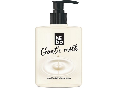 NIBO tekuté mýdlo s dávkovačem  Goaťs milk   500ml