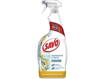 SAVO Dezinfekce & čistič  univerzální sprey  Pomeranč  700ml  