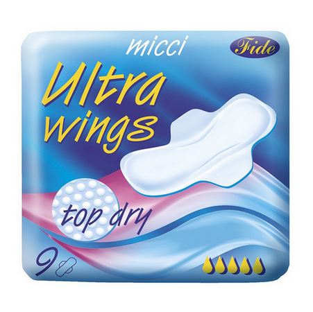 MICCI Ultra Top Dry s křidélky 9 ks