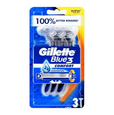 GILLETTE Blue3   jednorázová holítka 3 ks blistr