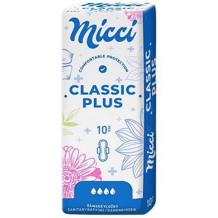 MICCI Classic Plus s křidélky 10 ks