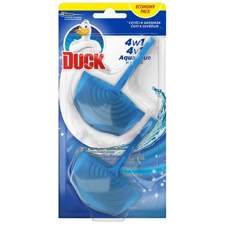 TOILET Duck závěs Duo Aqua Blue 4v1 2 x 40 g