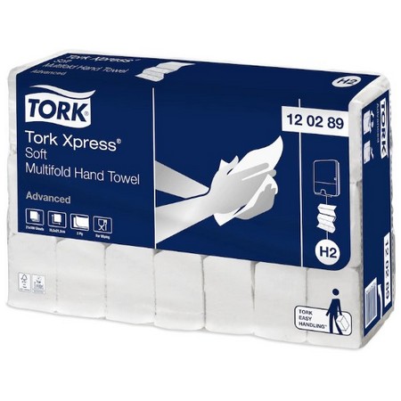 TORK Xpress Basic papírové ručníky 2vrstvé bílé 3 780 ks   120289