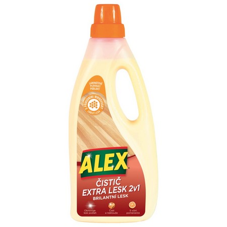 ALEX čistič extra lesk 2v1 lamino 750 ml