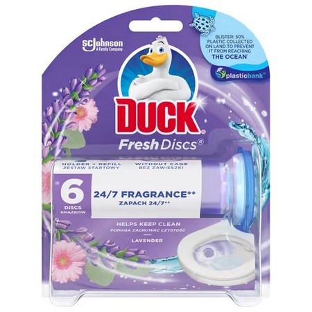 DUCK Fresh Discs - čistič WC Lavender