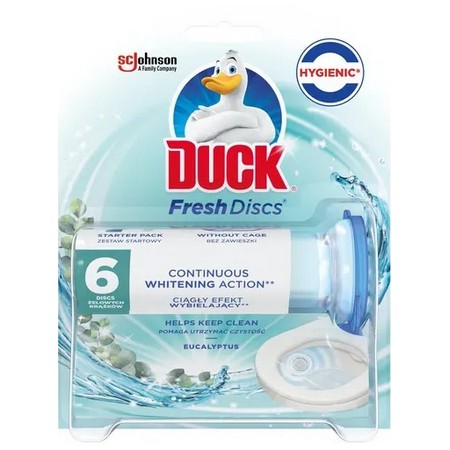 DUCK Fresh.Discs - WC čistič Eucalyptus 36 ml