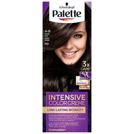 PALETTE Intensive Color Creme N3 Středně hnědá