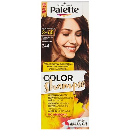 PALETTE Color 244 Čokoládově hnědý