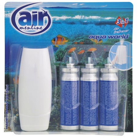 AIR HAPPY Click Aqua World 3 x 15 ml