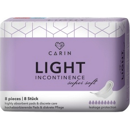 CARIN Light Incontinence 8 ks